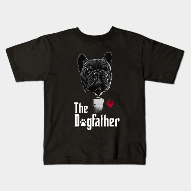 The Dogfather Kids T-Shirt by HARKO DESIGN